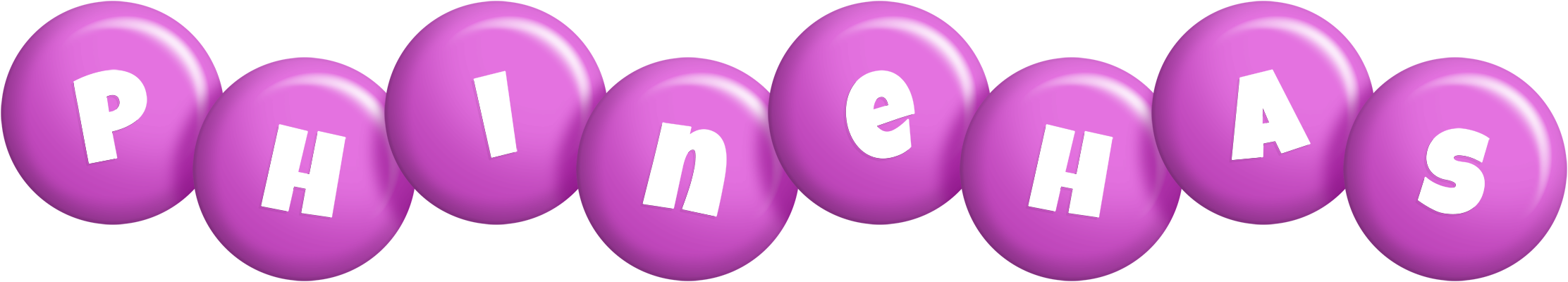 Phinehas candy-purple logo