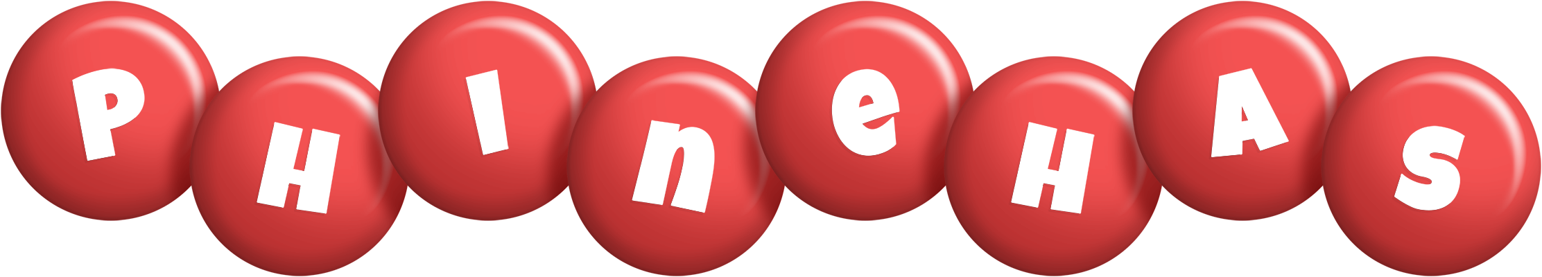 Phinehas candy-red logo