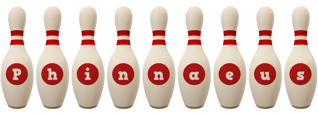 Phinnaeus bowling-pin logo