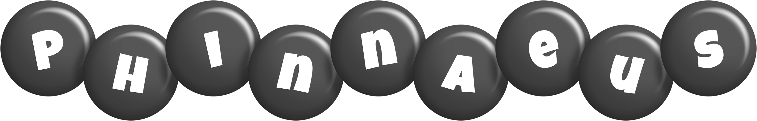 Phinnaeus candy-black logo