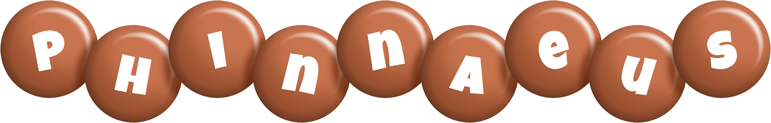 Phinnaeus candy-brown logo