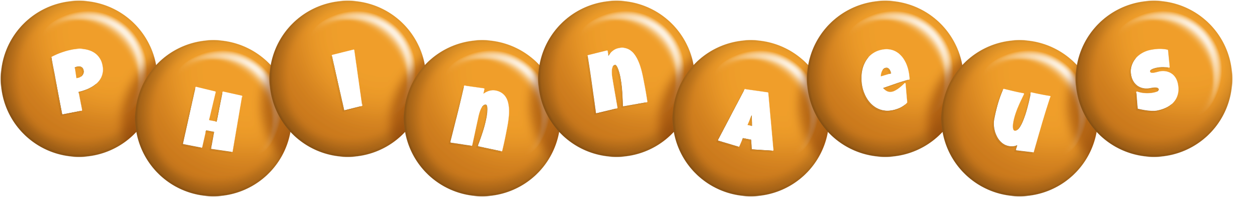 Phinnaeus candy-orange logo
