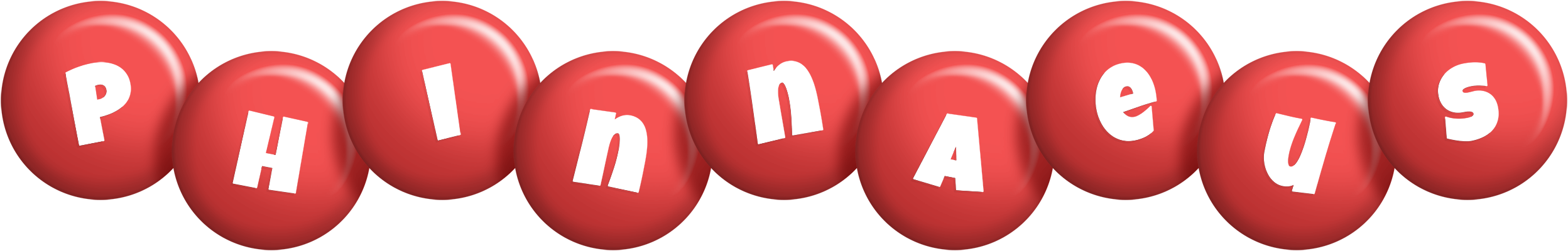 Phinnaeus candy-red logo