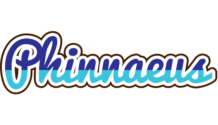 Phinnaeus raining logo