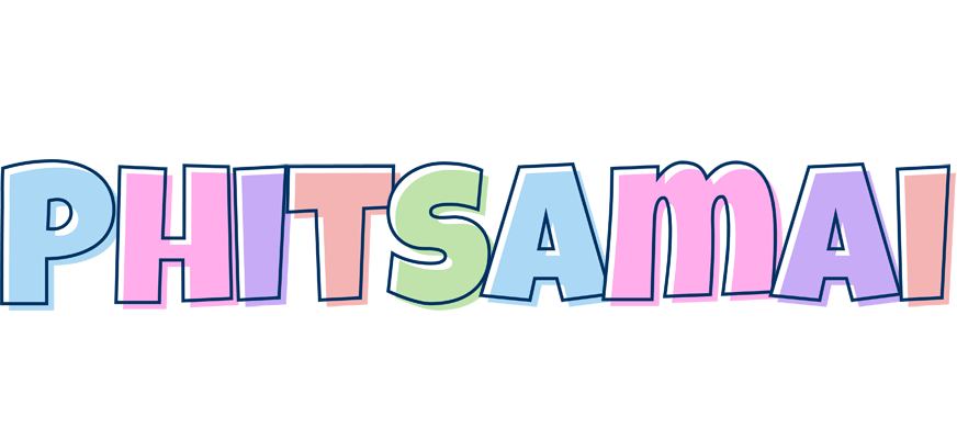 Phitsamai pastel logo