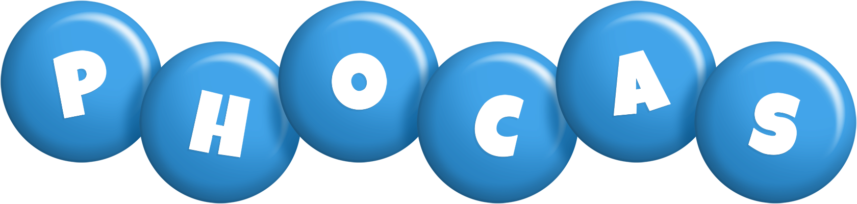 Phocas candy-blue logo