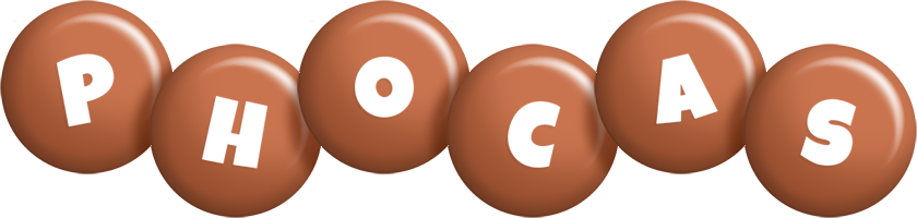 Phocas candy-brown logo