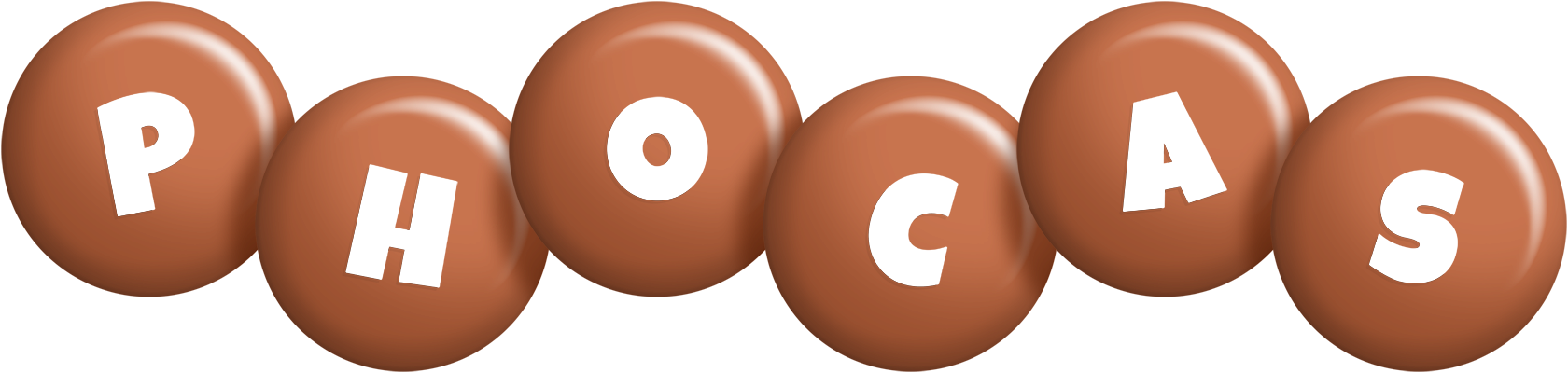Phocas candy-brown logo