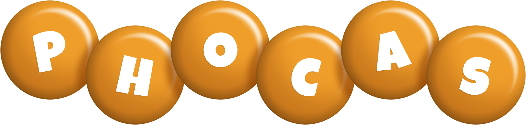 Phocas candy-orange logo