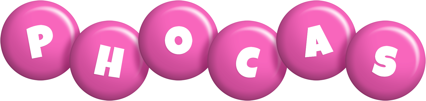 Phocas candy-pink logo