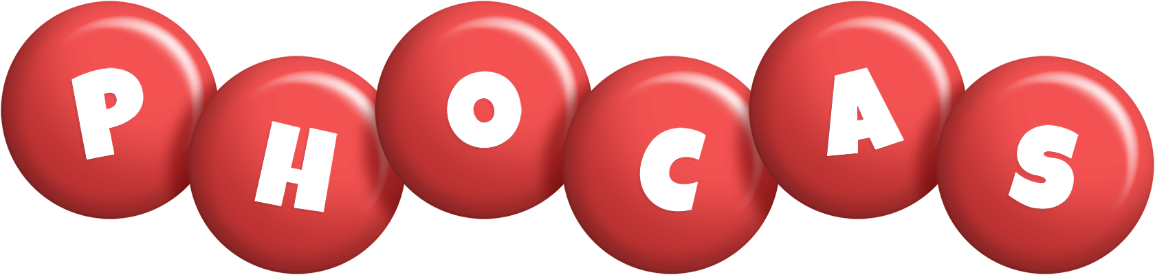 Phocas candy-red logo