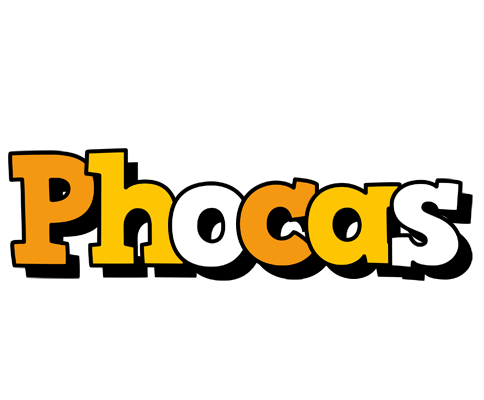 Phocas cartoon logo