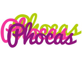 Phocas flowers logo