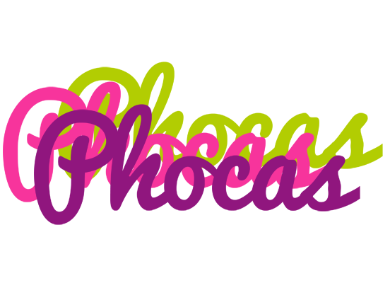 Phocas flowers logo