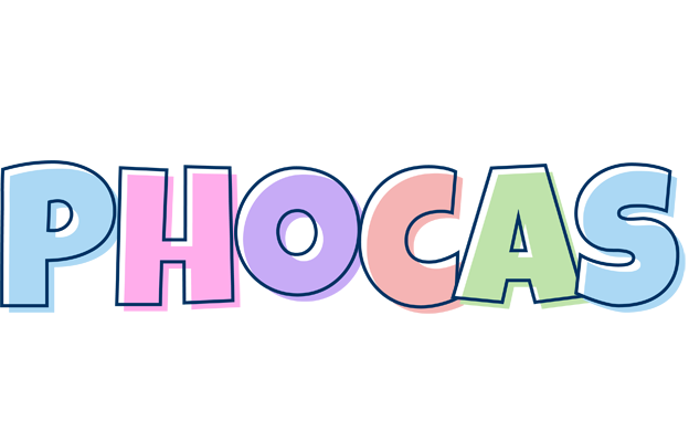 Phocas pastel logo