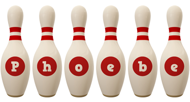 Phoebe bowling-pin logo