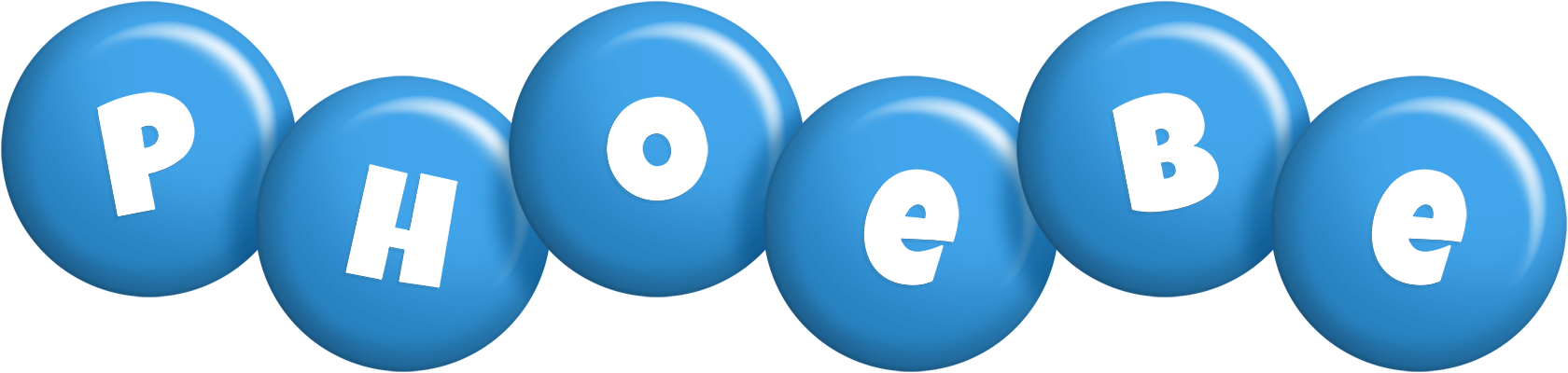 Phoebe candy-blue logo