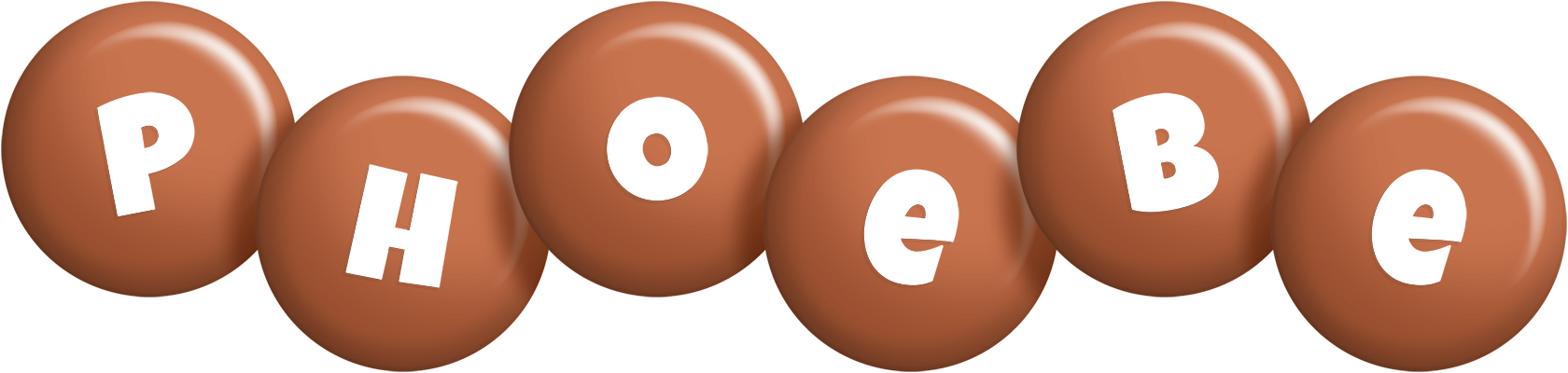 Phoebe candy-brown logo