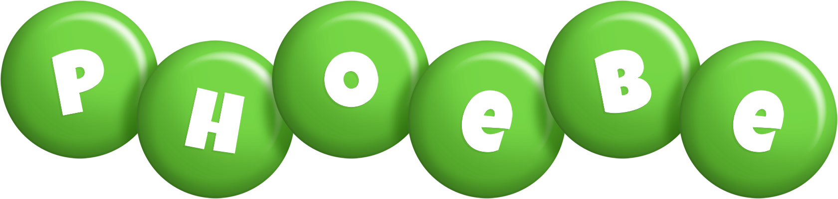 Phoebe candy-green logo