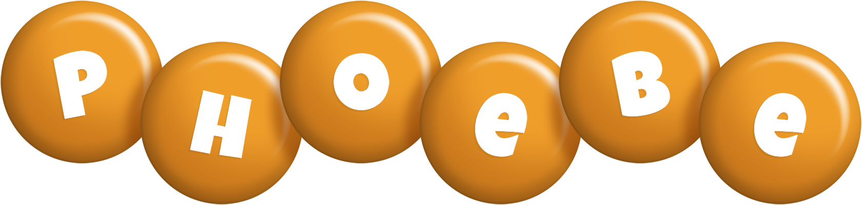 Phoebe candy-orange logo