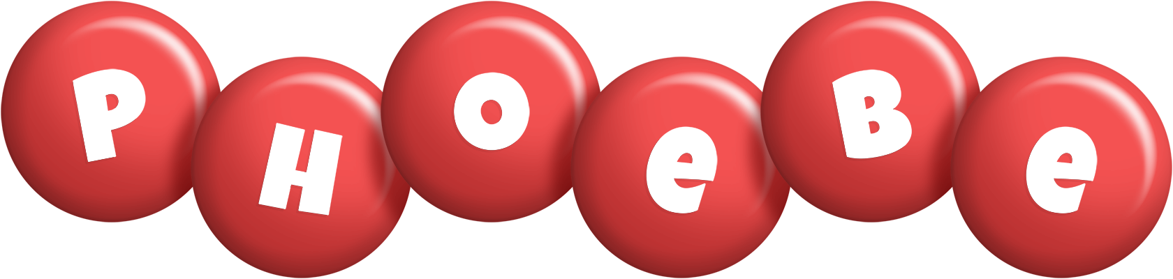 Phoebe candy-red logo