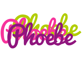 Phoebe flowers logo