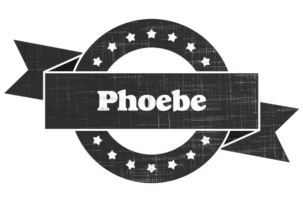 Phoebe grunge logo