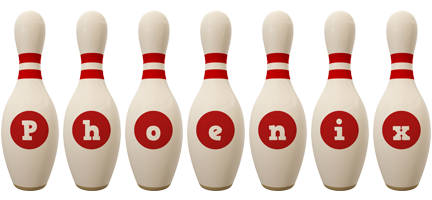 Phoenix bowling-pin logo