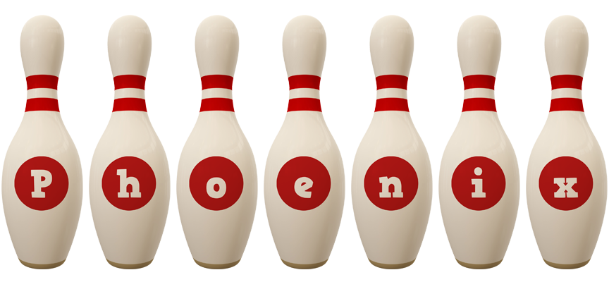 Phoenix bowling-pin logo