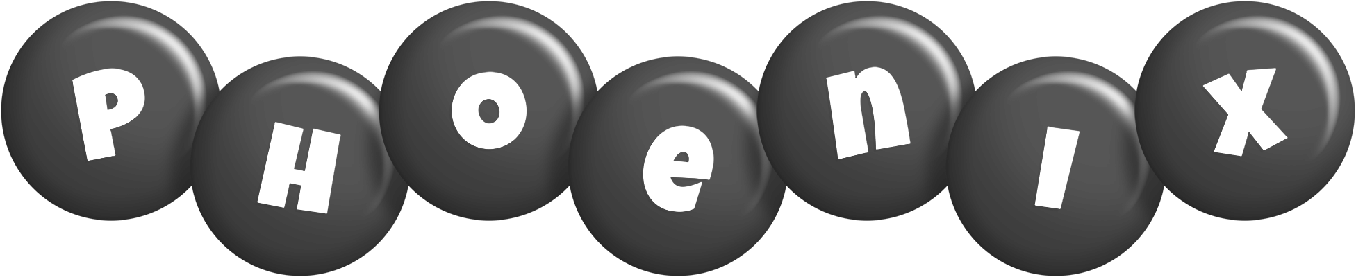 Phoenix candy-black logo