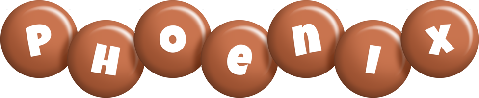 Phoenix candy-brown logo