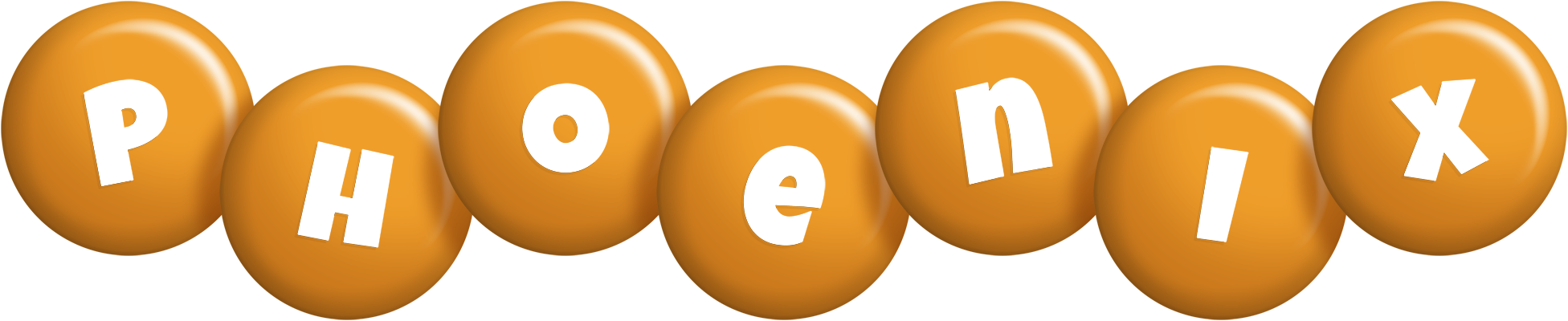 Phoenix candy-orange logo