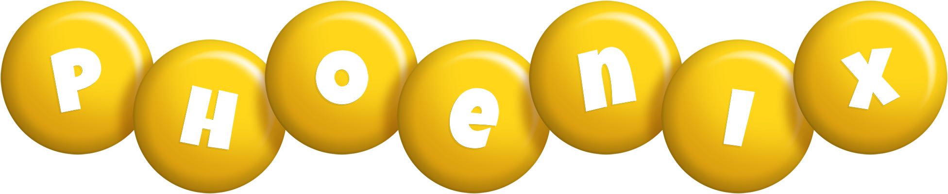 Phoenix candy-yellow logo
