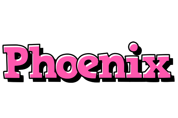 Phoenix girlish logo