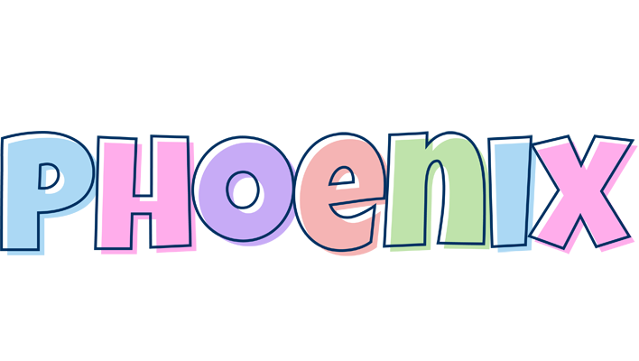 Phoenix pastel logo