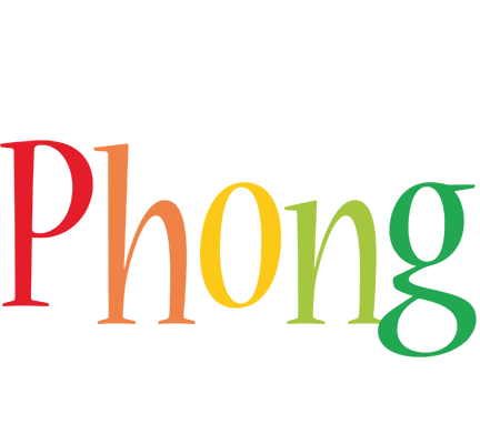 Phong birthday logo