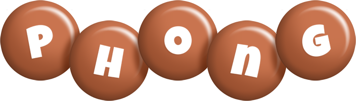 Phong candy-brown logo