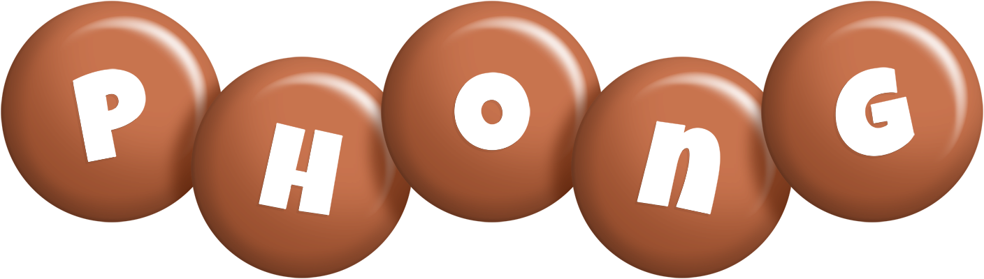 Phong candy-brown logo