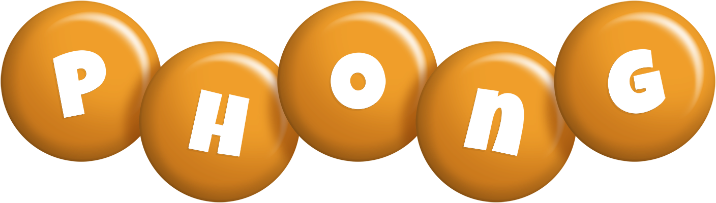 Phong candy-orange logo