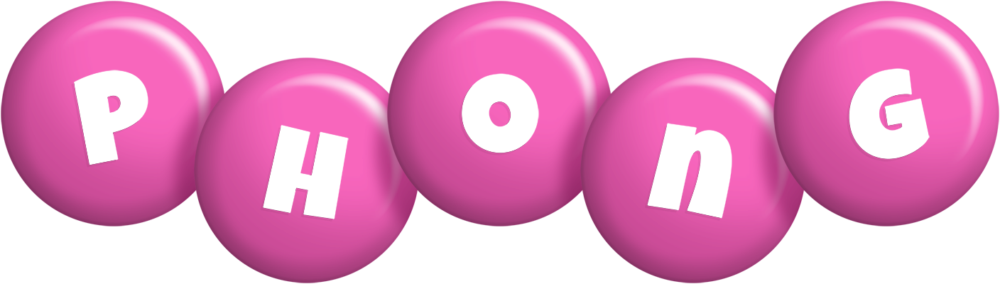 Phong candy-pink logo