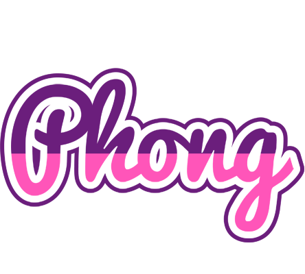 Phong cheerful logo