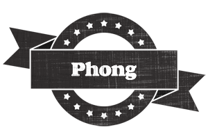 Phong grunge logo