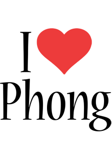 Phong i-love logo