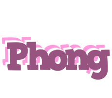 Phong relaxing logo