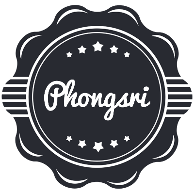 Phongsri badge logo
