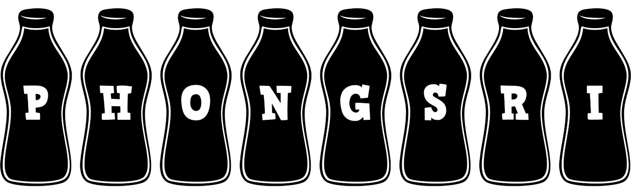 Phongsri bottle logo