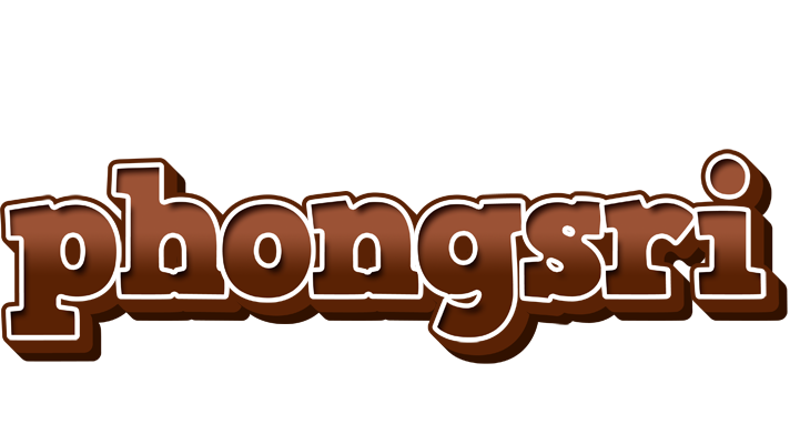 Phongsri brownie logo