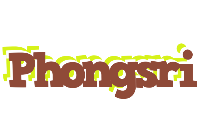 Phongsri caffeebar logo