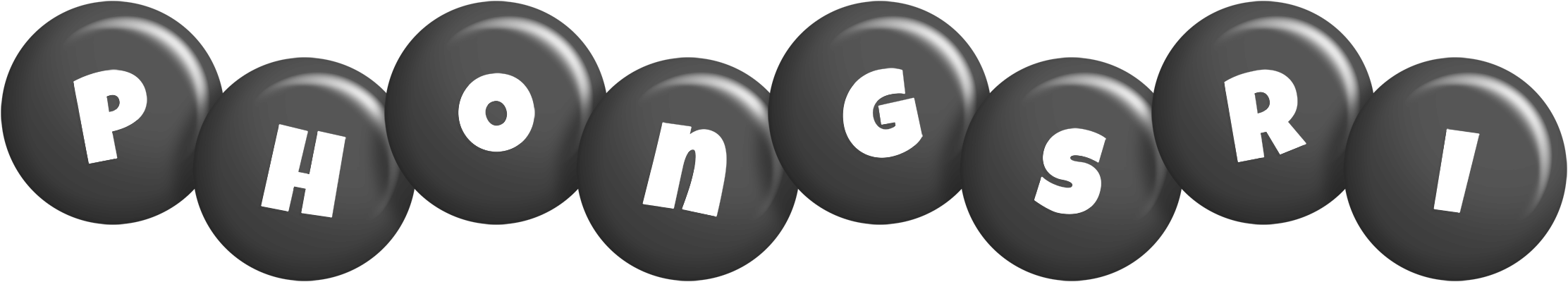 Phongsri candy-black logo