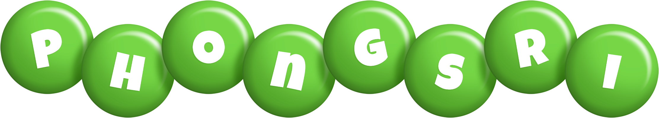 Phongsri candy-green logo